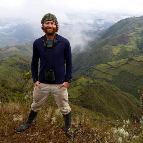 Ian Ausprey, an avian ecology doctoral candidate, was a winner of the 2021 Austin Award for his research on bird populations in Peru.